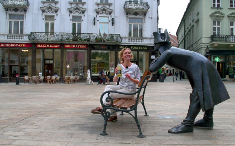 Silvia Sonntag Kreuzfahrt Donau Bratislava