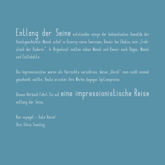 Mit den Impressionisten entlang der Seine - Hörbuch mit Booklet (USB-Stick) – Bild 3